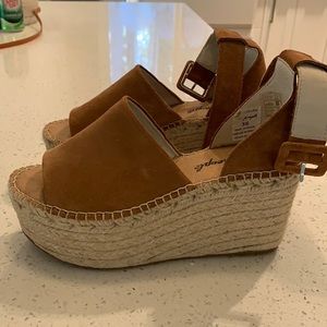 Free people coastal wedge platform sandal